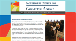 Desktop Screenshot of nwcreativeaging.org